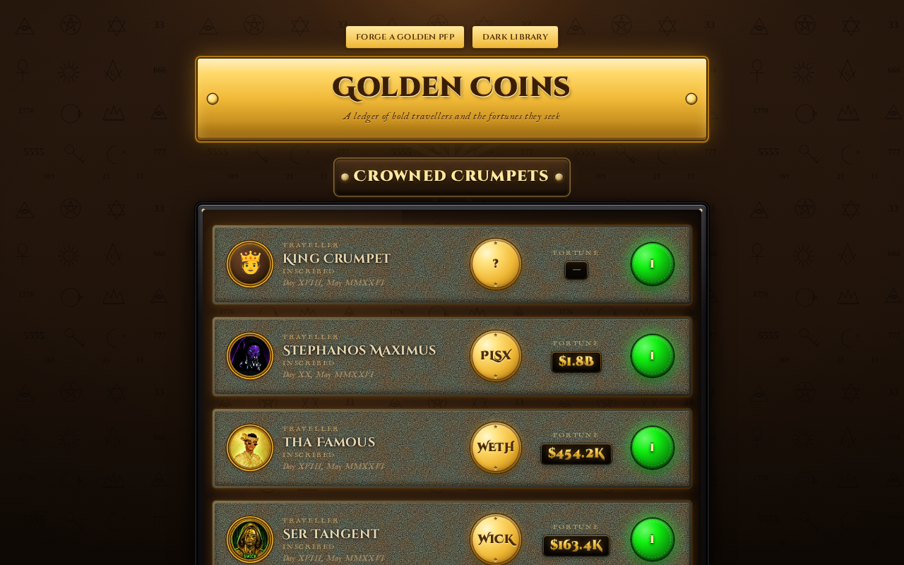 Golden Coins
